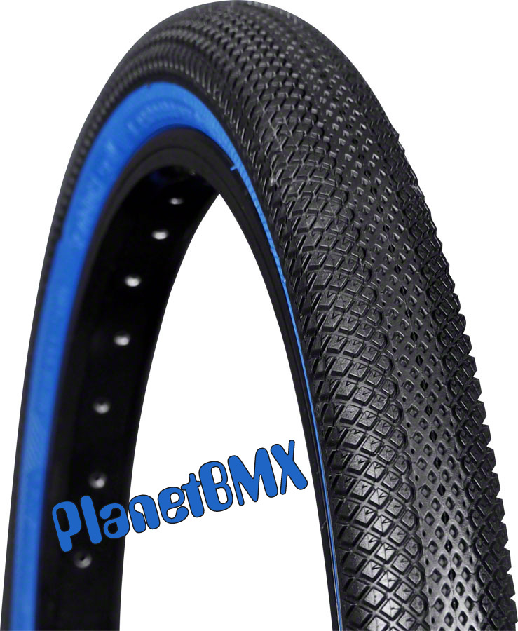 Vee Speedster Tire Various Sizes Blue Sidewall Planet Bmx