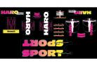 2020 Haro Freestyler Linage SPORT decal kit BLACK