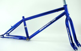 Skyway 24" T/A XL Pro Cruiser Frame & Fork set CANDY CHROME BLUE