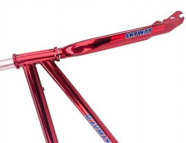 Skyway 24" T/A cruiser fork CANDY CHROME RED, or WHITE