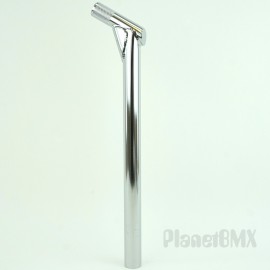 Elf / GT-style Cr-Mo seatpost 25.4mm Laid Back CHROME 