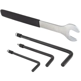 15mm Pedal Wrench & 4/5/6mm Allen Wrench Tool Kit