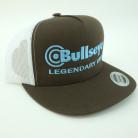 Bullseye "Legendary BMX" Snapback Hat BROWN / BABY BLUE