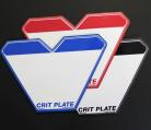 Crit Plate mini numberplate (Reversible) NEW