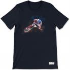 Haro WindyO "Slide" T-Shirt NAVY BLUE