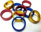 1-1/8" Alloy Headset 10mm Spacers In Colors