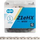 KMC Z1EHX Wide (Z610HX) 1/8" chain CHROME