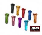 Alloy Anodized 16mm Nipples 36 Count IN COLORS