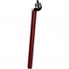 25.4mm FLUTED alloy micro-adjust seatpost RED