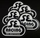 SE Racing bubble sticker pack- BLACK/WHITE