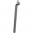 27.2mm FLUTED alloy micro-adjust seatpost- BLACK / SILVER