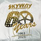 Skyway 60th Anniversary T-Shirt WHITE / GOLD SPECIAL EDITION