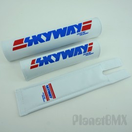 Skyway Frameset 3-Piece Pad Set WHITE (Skyway Designs)