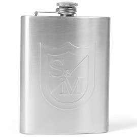 S&M Bikes Hip Flask STAINLESS STEEL