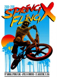 Florida BMX Spring Fling X Patterson Decal 