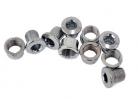 Steel chainring LONG (Double) bolts CHROME