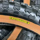 20" Tioga Comp III "Authentic" Yellow-Label tire BLACK with SKINWALL (Early 80's logo)