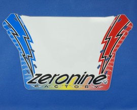 Zeronine Lightning Bolt Numberplate