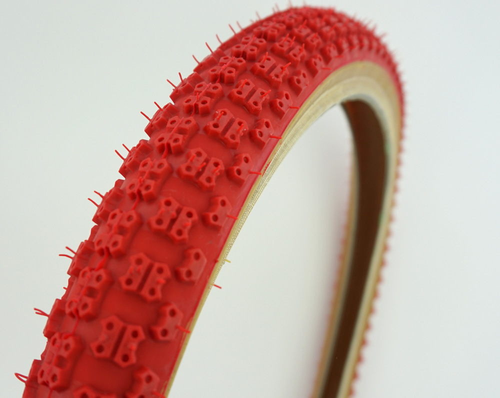 bmx tires red